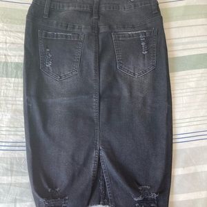 Jeans pencil jeans skirt